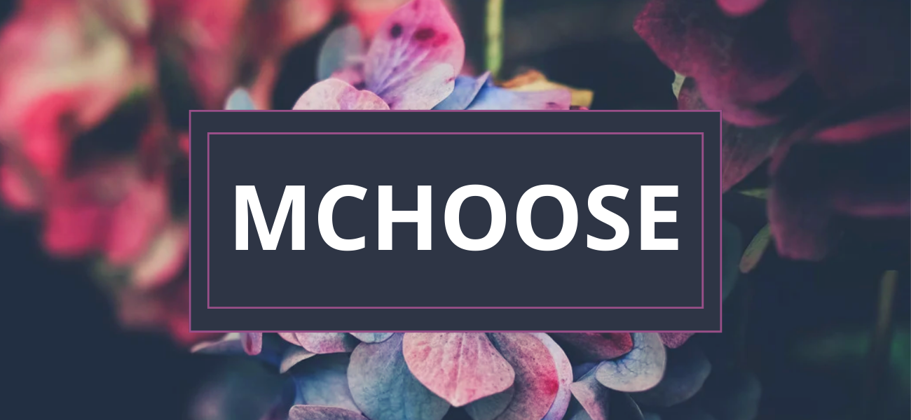 MCHOOSE promo